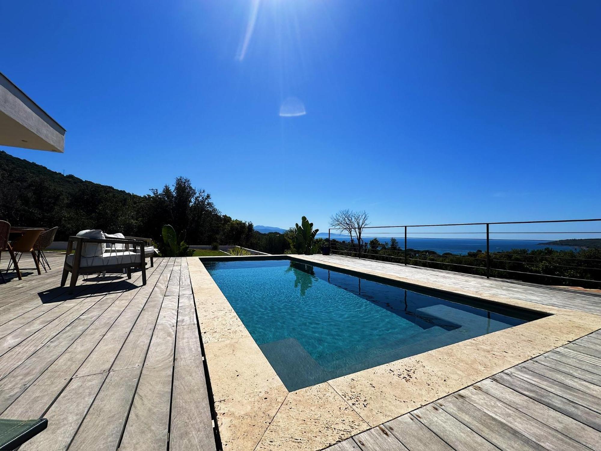 Villas De Standing Avec Magnifique Vue Mer Et Piscines Privees, Sagone Сагон Экстерьер фото