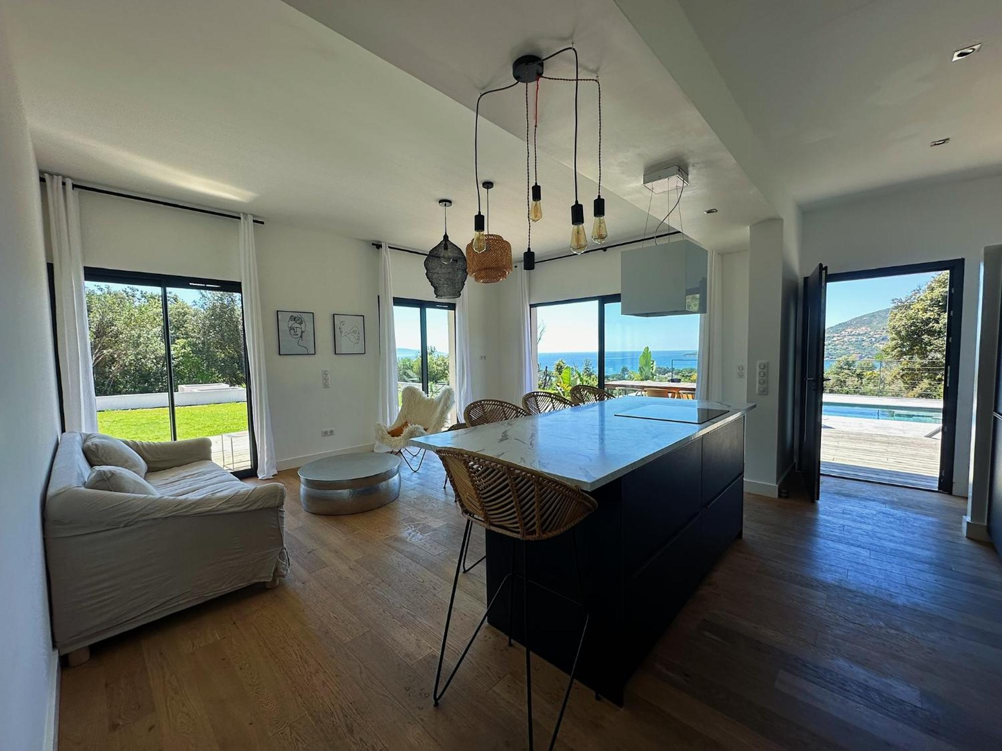 Villas De Standing Avec Magnifique Vue Mer Et Piscines Privees, Sagone Сагон Экстерьер фото