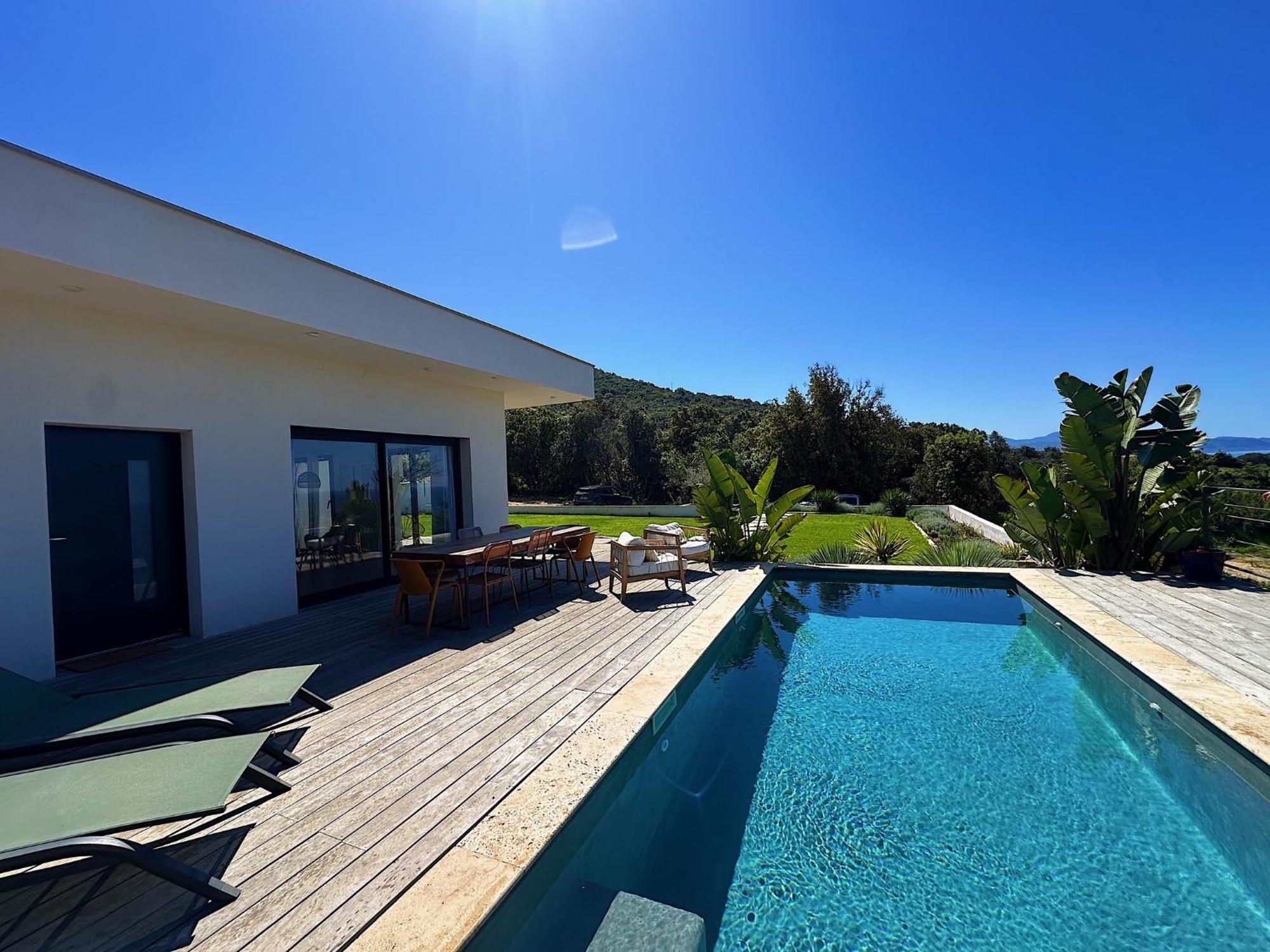 Villas De Standing Avec Magnifique Vue Mer Et Piscines Privees, Sagone Сагон Экстерьер фото
